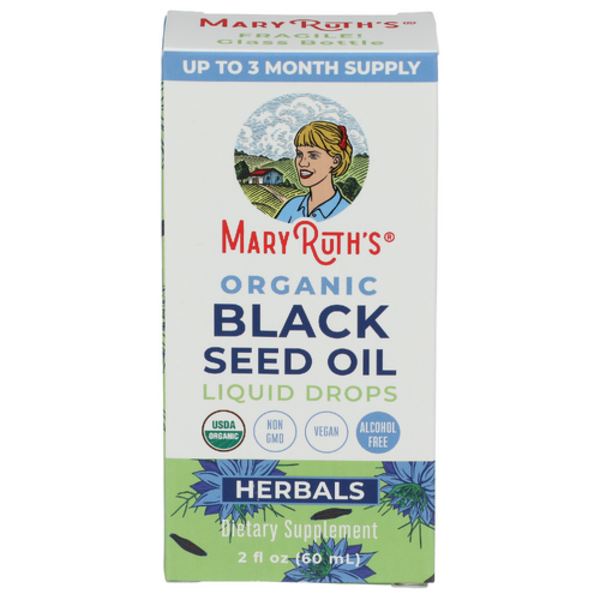 Mary Ruth's Organic Black Seed Oil Liquid Drops