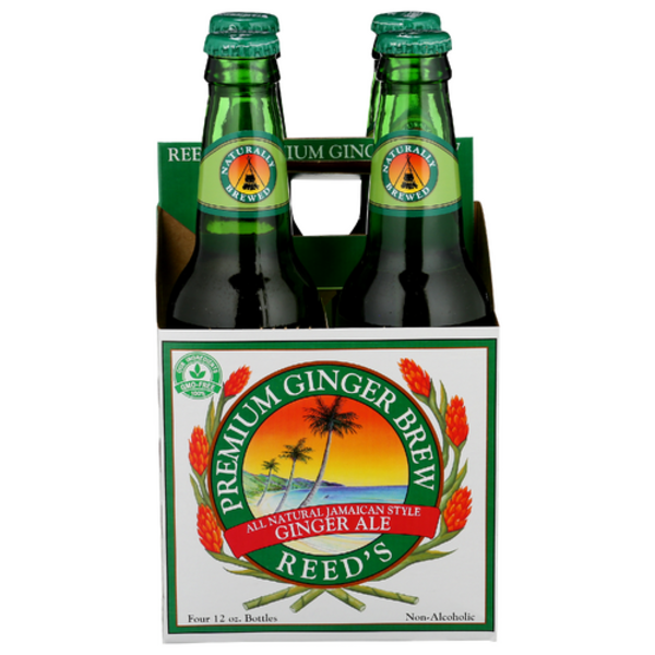 Reed's Premium Ginger Ale 4 Pack