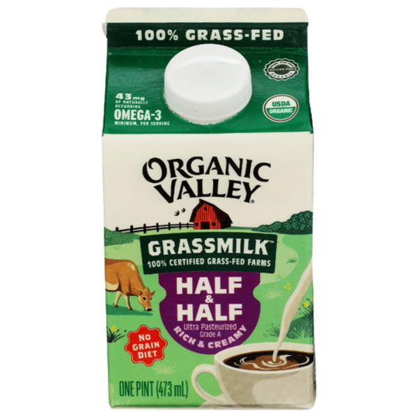 Organic Valley Organic Grassmilk Half & Half