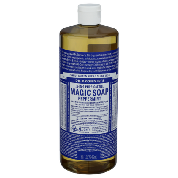 Dr. Bronner's Peppermint Liquid Soap