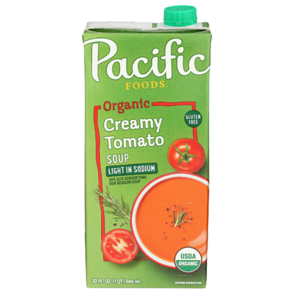 Pacific Foods Low Sodium Organic Creamy Tomato Soup