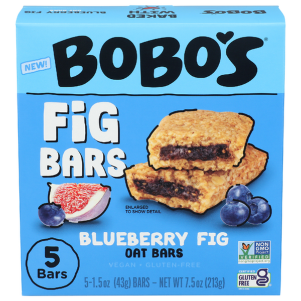 Bobo's Blueberry Fig Oat Bars 5 Pack