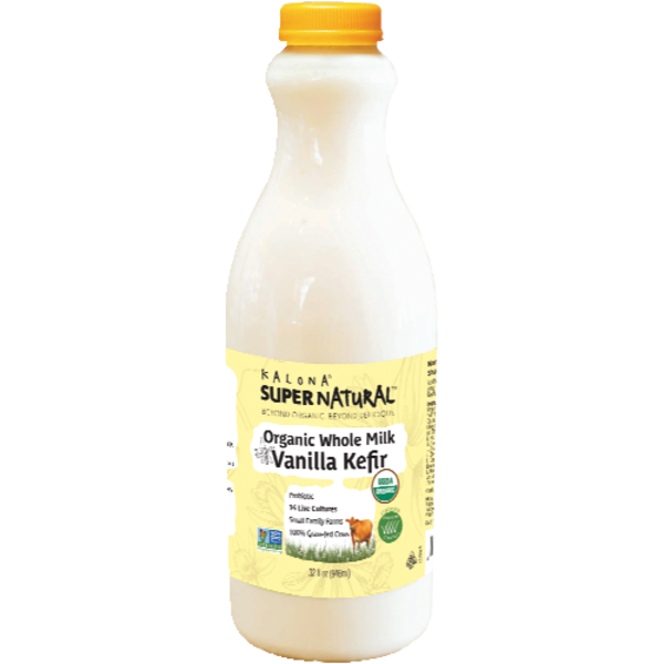 Kalona Organic 100% Grass-Fed Vanilla Kefir