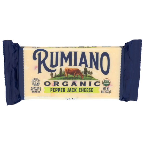 Rumiano Organic Pepper Jack Cheese