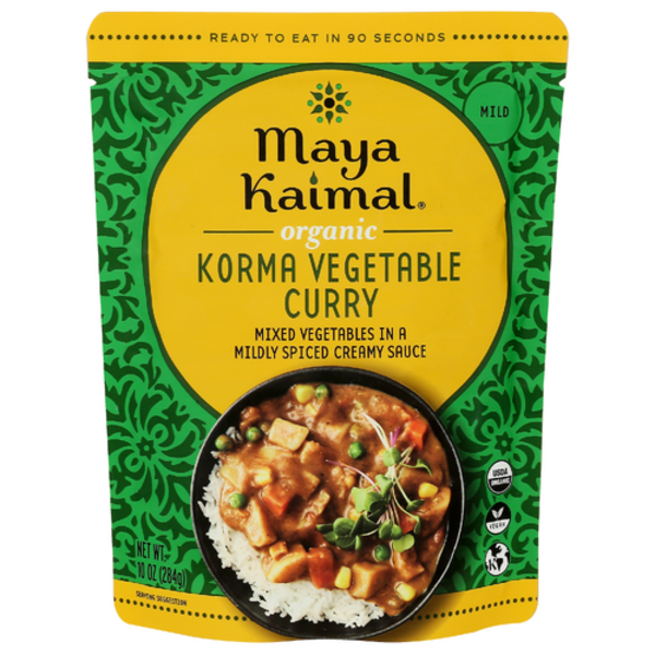 Maya Kaimal Organic Korma Vegetable Mild Curry