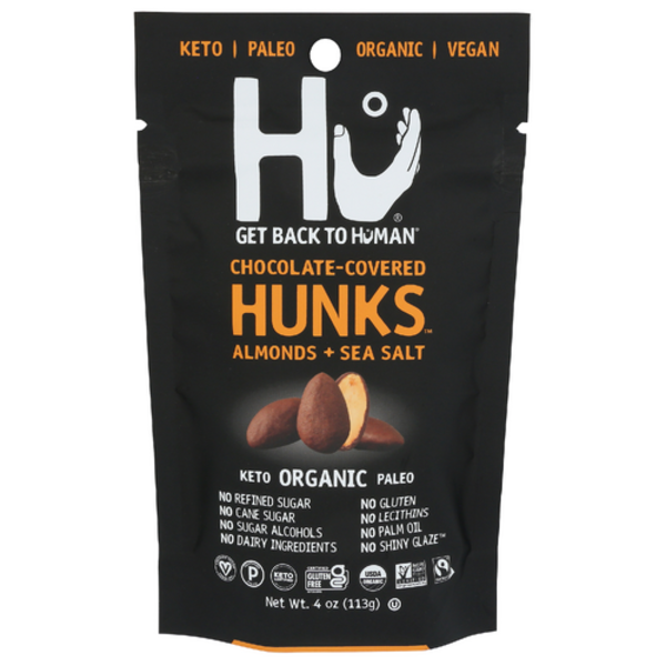 Hu Organic Almonds & Sea Salt Chocolate-Covered Hunks