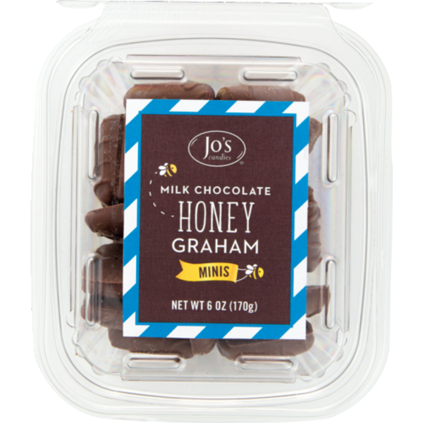 Jo's Candies Mini Honey Graham Milk Chocolate Bark