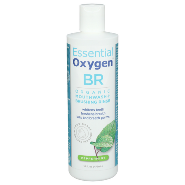 Essential Oxygen Organic Peppermint Brushing Rinse