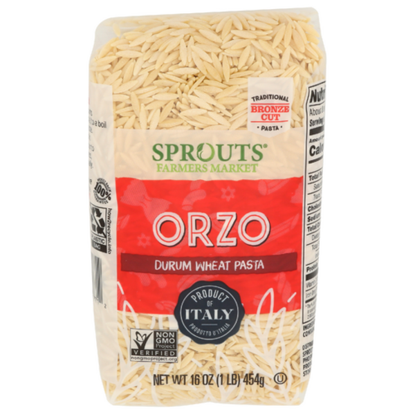 Sprouts Orzo Durum Wheat Pasta