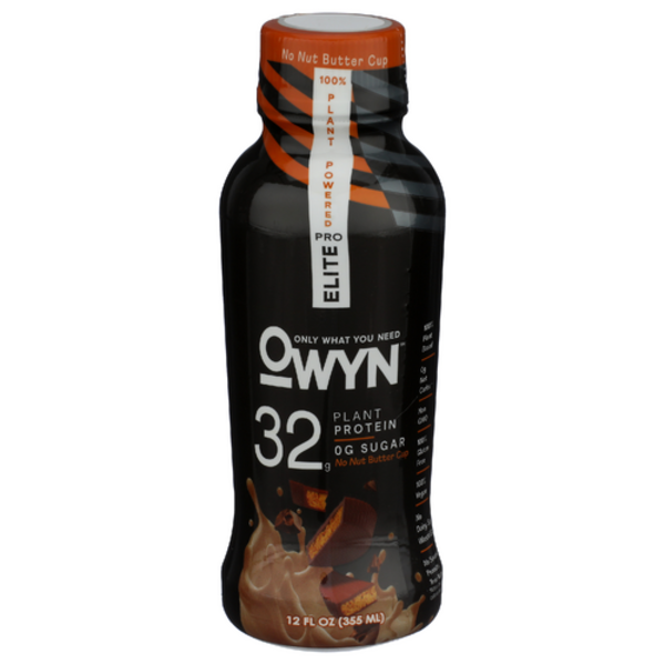 Only What You Need No Nut Butter Cup Pro Elite Plant Protein Drink