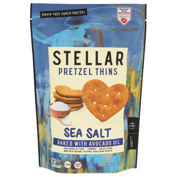 Stellar Snacks Sea Salt Pretzel Thins
