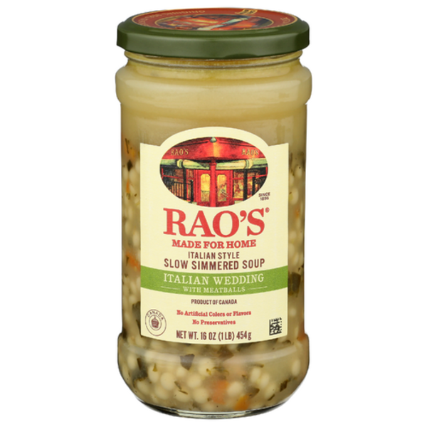 Rao's Homemade Italian Wedding With Meatballs Italian Style Soup