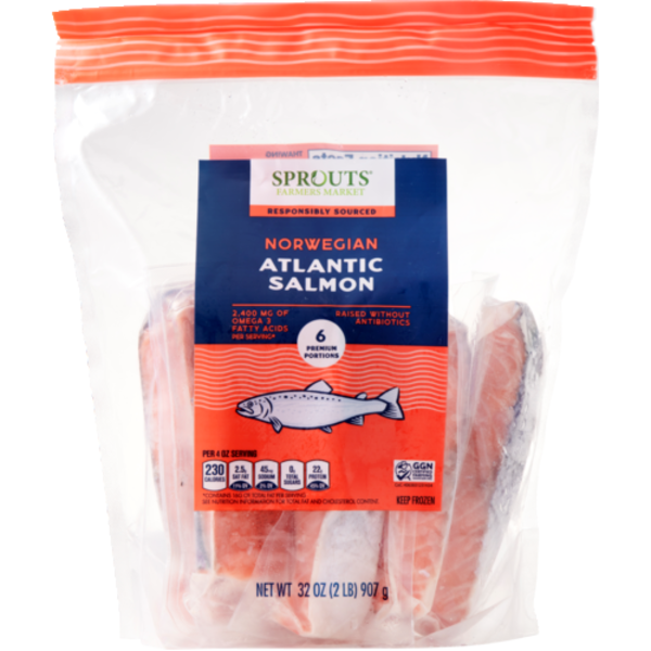 Sprouts Farm Raised Atlantic Salmon