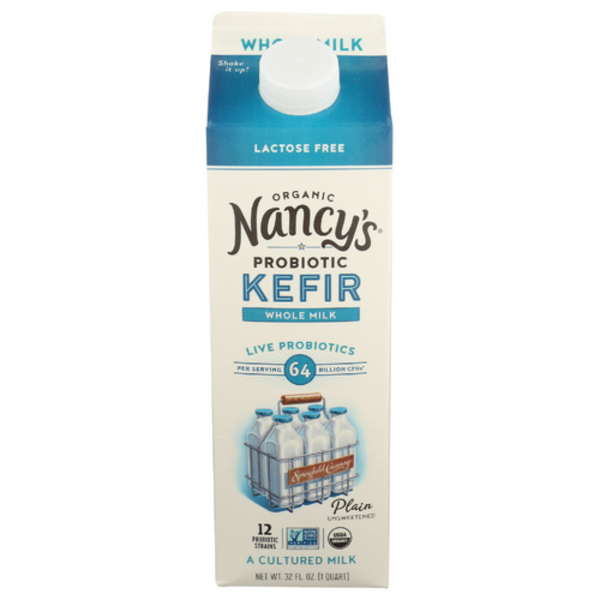 cy's Organic Plain Whole Milk Kefir
