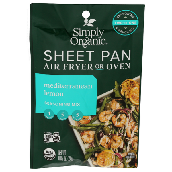 Simply Organic Organic Mediterranean Lemon Seasoning Mix