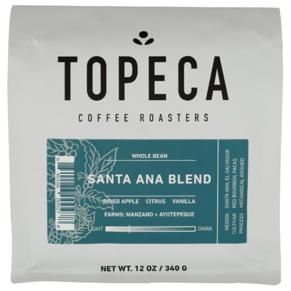 Topeca Santa Ana Whole Bean Coffee