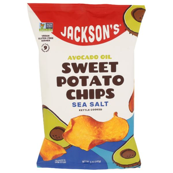 Jackson's Chips Sea Salt Sweet Potato Chips