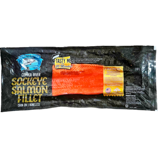Copper River Copper River Frozen Sockeye Salmon Fillet