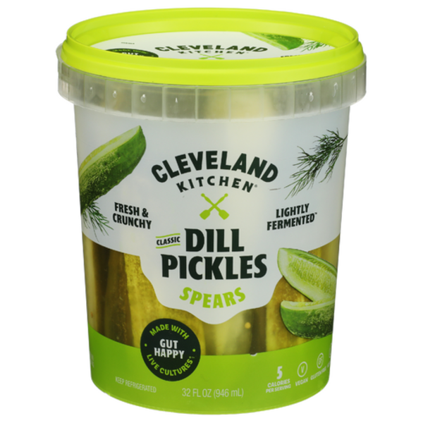 Cleveland Kitchen Dilly Garlic Pickled Spears