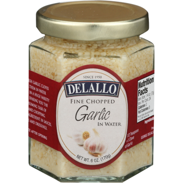 Delallo Minced Garlic In Water