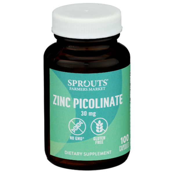 Sprouts Zinc Picolinate 30 Mg