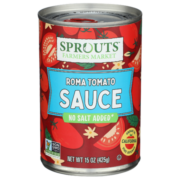 Sprouts No Salt Added Tomato Sauce