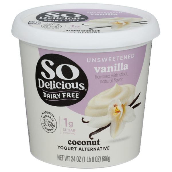 So Delicious Unsweetened Vanilla Coconut Milk Yogurt