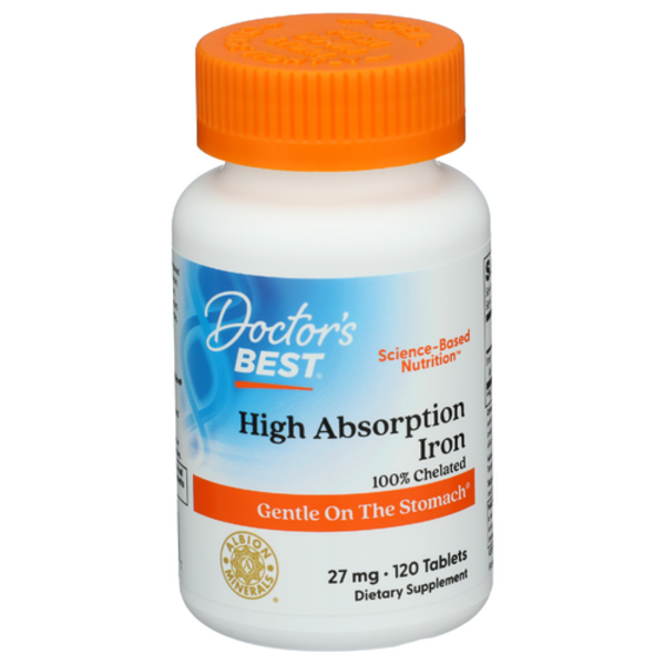 Doctor's Best High Absorption Iron with Ferrochel