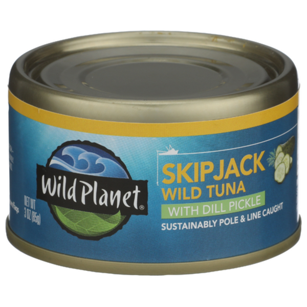 Wild Planet Skipjack Wild Tuna With Dill Pickle