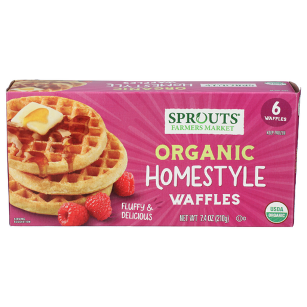 Sprouts Organic Homestyle Waffles