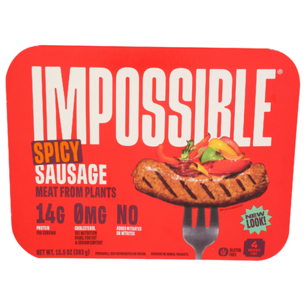 Impossible Spicy Plant Based Sausage Links