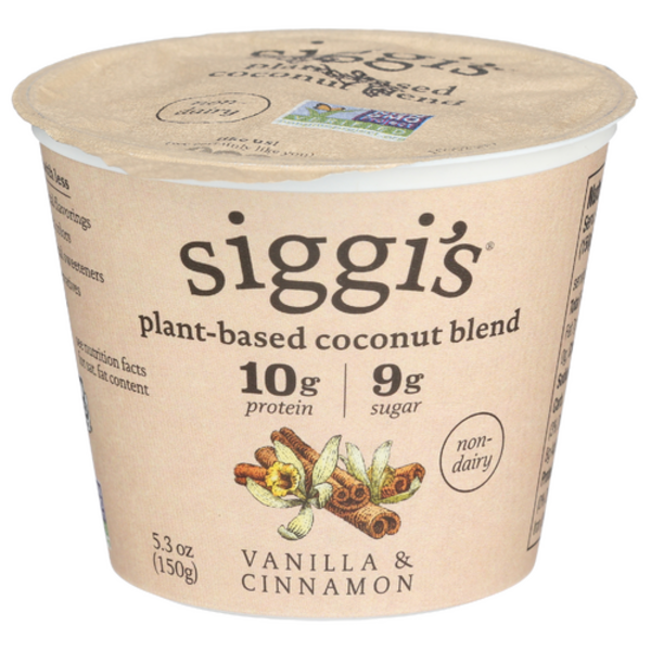 Siggi's Vanilla & Cinnamon Plant-Based Coconut Blend Yogurt