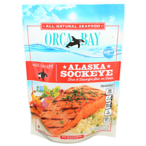 Orca Bay Wild Sockeye Salmon Fillets