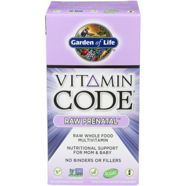 Garden Of Life Vitamin Code Raw Prenatal