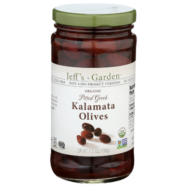 Jeff's Garden Organic Pitted Greek Kalamata Olives