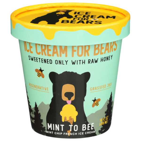 Ice Cream For Bears Mint To Bee Mint Chip French Ice Cream