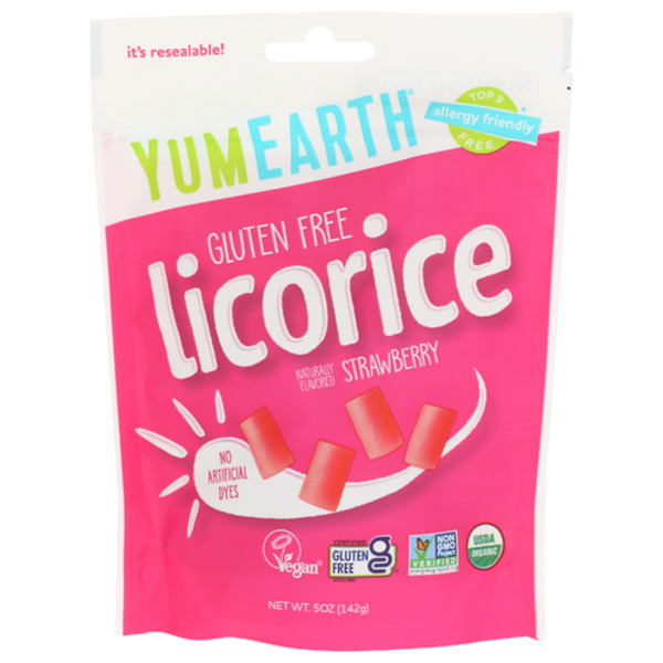 Yum Earth Strawberry Licorice