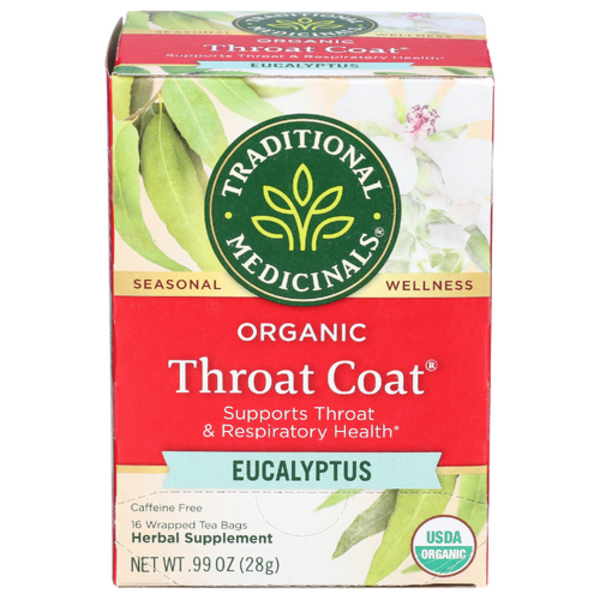 Traditional Medicinals Organic Throat Coat Eucalyptus Tea