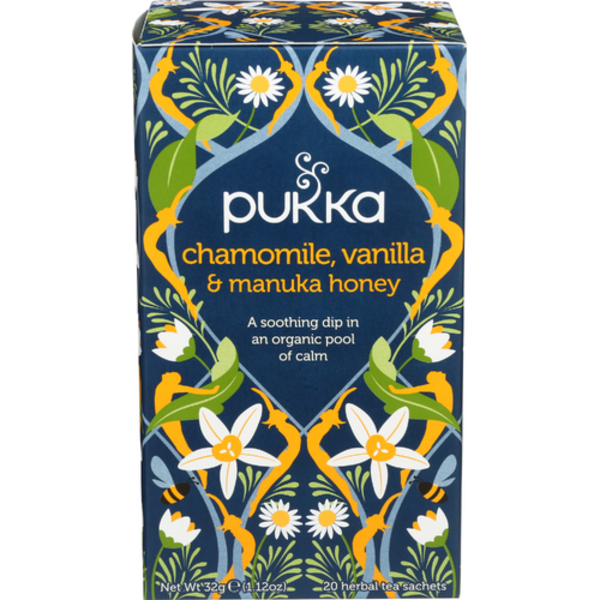 Pukka Tea Organic Chamomile Vanilla & Manuka