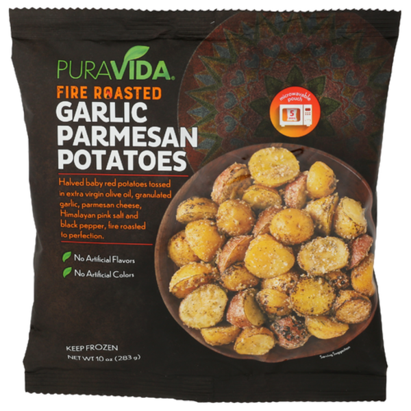 Puravida Foods Fire Roasted Garlic Parmesan Potatoes