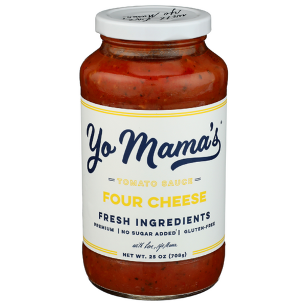 Yo Mama's Foods Four Cheese Pasta Sauce