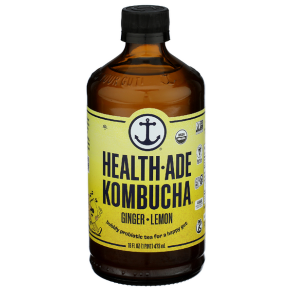 Health Ade Ginger Lemon Kombucha