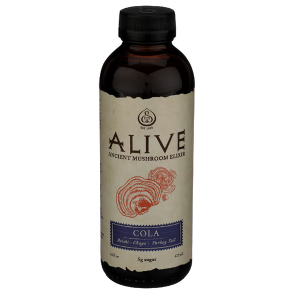Gt's Living Foods Cola Alive Ancient Mushroom Elixir