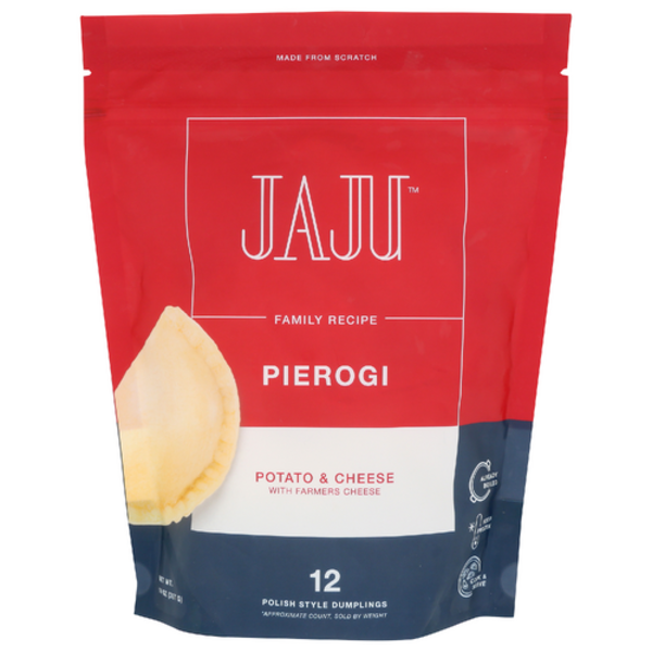 Jaju Pierogi Potato & Cheese Pierogi Family Recipe Polish Style Dumplings