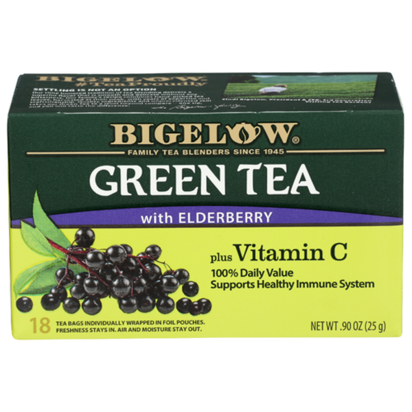 Bigelow Green Tea With Elderberry Plus Vitamin C