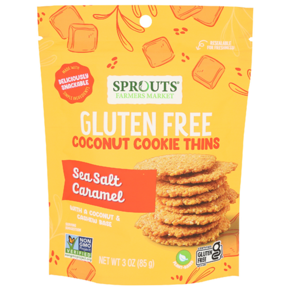 Sprouts Sea Salt Caramel Coconut Cookie Thins