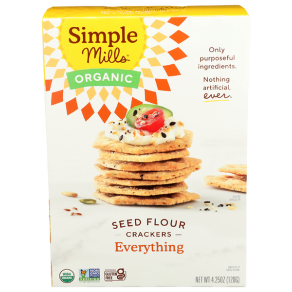 Simple Mills Organic Everything Seed Crackers