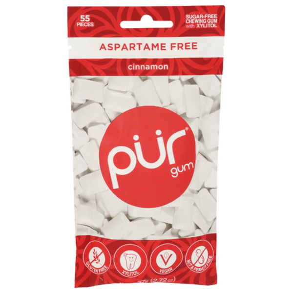 Pur Gum Cinnamon Aspartame Free