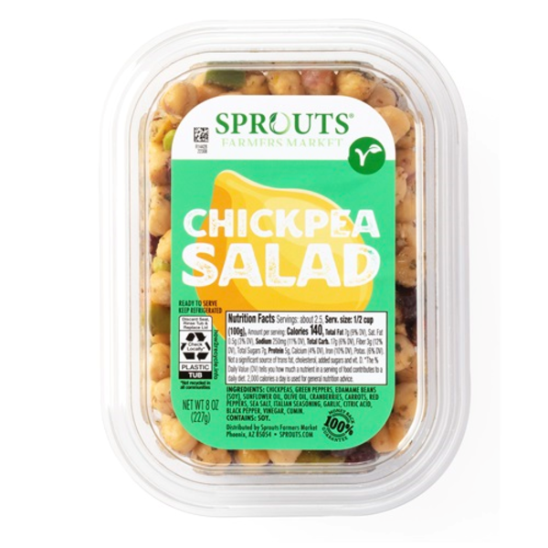 Sprouts Chickpea Salad