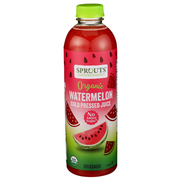 Sprouts Organic Watermelon Cold Pressed Juice